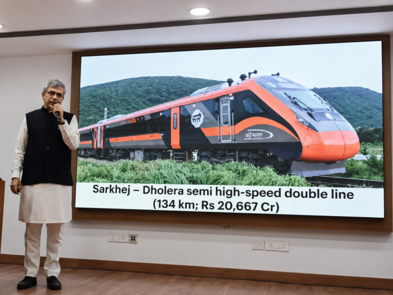 India’s First Ahmedabad-Dholera 200-kmph Rail Corridor Gets ₹20,667 Crore Approval